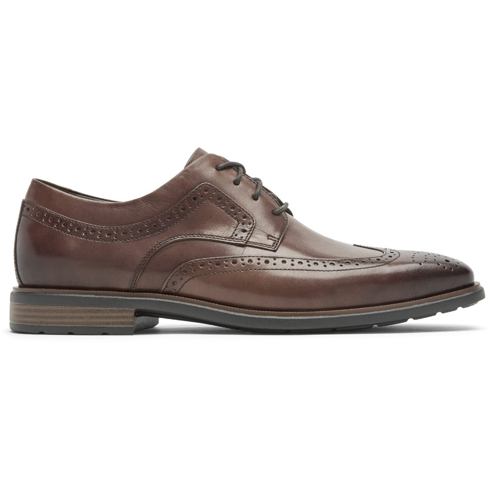 Rockport Pen Sko Herre Brune - Dres Sports Business 2 Wingtip - INBY68205